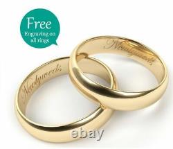 14K White Gold Over 4CT Round Cut Diamond Simulated Vintage Wedding Ring Set
