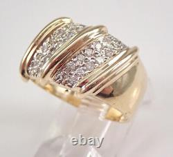 1Ct Round Simulated Moissanite Vintage Wedding Band 14K Yellow Gold Plated