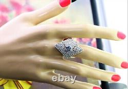 2.25ct Round Stone Vintage Wedding Ring Bridal Jewelry Gift for Love S925 Silver