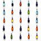 300 Pcs Mix Gemstone Design Wholesale 925 Sterling Silver Plated Jewelry Pendant