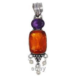 300 Pcs Mix Gemstone Design Wholesale 925 Sterling Silver Plated Jewelry Pendant