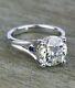 Art Deco 3.50 Ct White Diamond Antique Vintage Wedding Ring 925 Sterling Silver