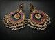 Chand Bali Kundan Earrings Bridal Jewelry Wedding Jewellery Statement Earrings