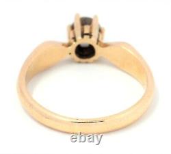 Diamond & 14ct Yellow Gold Ring Vintage Wedding/Engagement Jewellery