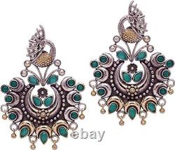 Earrings Jewelry Treditional Party Wear Women Girl Gift Oxidized Designer Drop