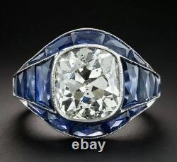 Engagement Ring 925 Sterling Silver Vintage Style Round Shape Jewelry For Women