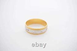 Estate Yellow Gold Wedding Band Ring 14k Vintage Sale Elegant Jewelry Deal 8.75