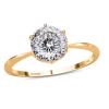 Jewelry 10k Yellow Gold Wedding Engagement Ring For Women Moissanite Cts 1.9