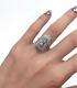 Mid-century Old European Cut 0.75ct Cubic Zirconia Classic Vintage Wedding Ring