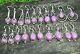 Purple Turquoise Gemstone Earrings Wholesale Lot 925 Silver Plated Jewelry