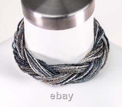 Super chunky collar necklace for women, unique handmade statement jewelry OOAK