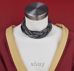 Super chunky collar necklace for women, unique handmade statement jewelry OOAK