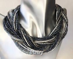 Super chunky collar necklace for women, unique handmade statement jewelry OOAK