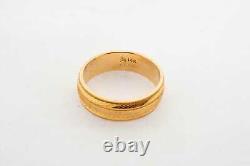 Unbranded 14k Yellow Gold Wedding Band Estate Vintage Sale Jewelry Deal